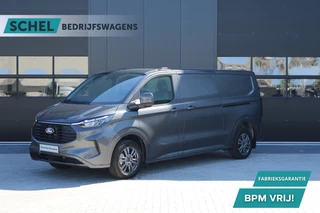 Hoofdafbeelding Ford Transit Custom Ford Transit Custom 320 2.0 TDCI L2H1 Limited 150pk - 2x Schuifdeur - Adaptive Cruise - Verwarmd stuur - Blind spot - Navigatie - Camera - Draadloos laden - Rijklaar