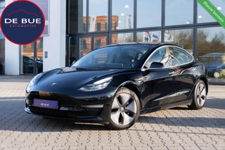 Tesla Model 3 Long Range AWD 75 kWh|1 Eig|AutoPilot|Trekhaak|Panoramadak|Org NL|SOH 92|Leder|LED|Stoelverw. 5x|All-Season