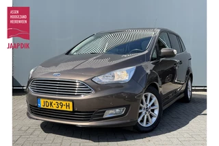 Ford Grand C-Max BJR 2017 1.0 126 PK Titanium STOEL-STUURVERWARMING | NAVI | CLIMA | CRUISE | PARKEERHULP | SCHUIFDEUREN