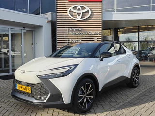 Toyota C-HR 1.8 Hybrid 140 First Edition NAVI BLIND-SPOT KEYLESS APPLE/ANDROID PARK-SENSOREN 360-CAMERA ELEK-ACHTERKLEP LM-VELGEN AD-CRUISE
