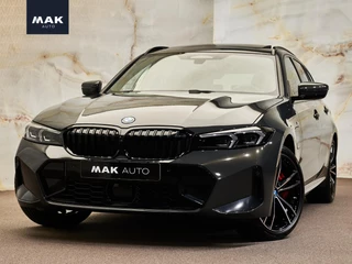 BMW 3-serie Touring 330e xDrive M Sport Pro, M stoelen, pano, 19", tr.haak, H/K, shadow line, carbon, memory, LED-kopl., privacy, NP85k