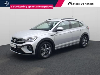 Hoofdafbeelding Volkswagen Taigo Volkswagen Taigo 1.0TSI/110PK R-Line DSG · Apple/Android Car Play · Stoelverwarming · Parkeersensoren