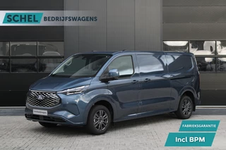 Hoofdafbeelding Ford E-Transit Custom Ford E-Transit Custom 340 L2H1 Limited 65 kWh 218pk - 2x Schuif - LED - 360 Camera - B&O - ACC - Navi - Stoel/Stuurverwarming - Rijklaar
