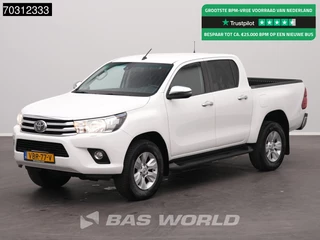 Toyota Hilux 2.4 D-4D-F Double Cab Automaat Trekhaak Airco Cruise Camera Pickup Terreinwagen Airco Trekhaak Cruise control