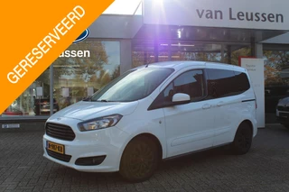 FORD TOURNEO COURIER TITANIUM 5-PERSOONS BENZINE AIRCO CRUISE STOELVERW VOORRUITVERW BLUETOOTH 2X SCHUIFDEUR