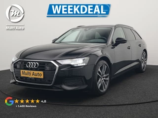 Audi A6 Avant 50 TFSI e quattro Proline Plug In Hybrid 300pk Dealer O.H PHEV | Adaptive Cruise | Camera | Keyless | Lederen Sportstoelen Verwarmd | Apple Carplay | Navigatie | Front Assist | Virtual | DAB | 19"L.M |