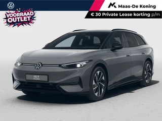 Volkswagen ID.7 Tourer Pro Limited Edition 77 kWh accu 286 PK PRIVATE LEASE VANAF €568P/M · Stuurwiel verwarmd · Draadloze telefoonlader · 360 Rondomzicht camera · Voorraad OUTLET · Prijs is inclusief inruilpremie ·
