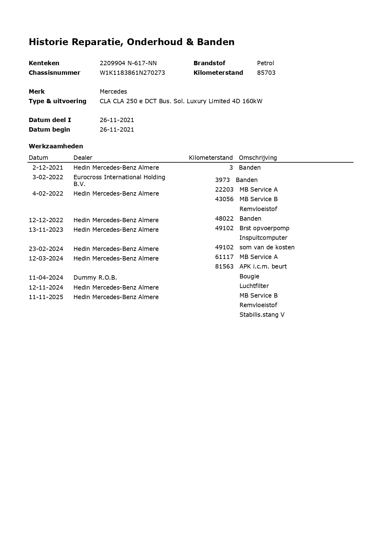 Hoofdafbeelding Mercedes-Benz CLA