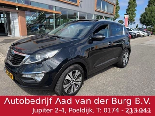 Kia Sportage 2.0 X-clusive Automaat Panorama schuif- Kantel dak , Navigatie , Camera , Bluetooth , Parkeerhulp , Lederen bekleding incl Stoel verwarming , all weahterbanden
