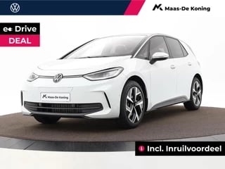 Volkswagen ID.3 Pro Business 58 kWh accu, 150 kW / 204 PK · Velgen 'montreal', 20 inch lichtmetaal · EKDeal · Privatelease 510,- per maand! · Snel uit voorraad rijden! · Incl. Inruilvoordeel