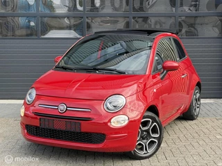 Hoofdafbeelding Fiat 500C Fiat 500 C 1.0 Hybrid Red | Cruise | Sensoren | Scherm | Cabrio
