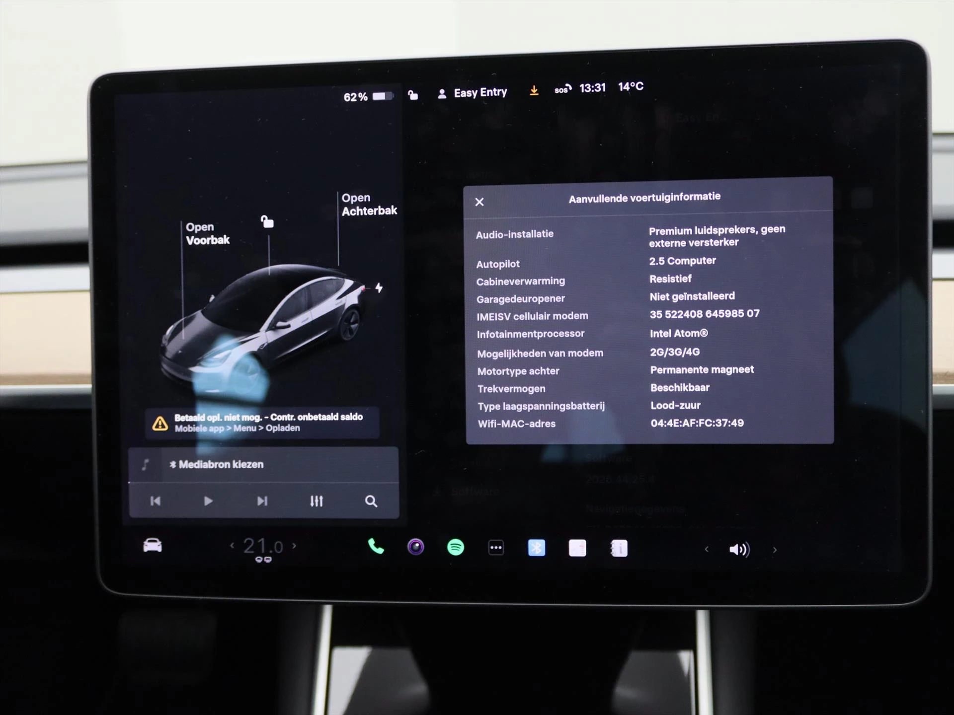 Hoofdafbeelding Tesla Model 3