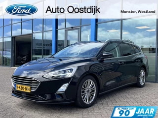 Ford Focus Wagon 1.5 EcoBoost Titanium 150PK Winterpack Cruise Navi Camera Climate Elek. Achterklep Parkeersensoren Keyless *1500KG Trekgewicht*