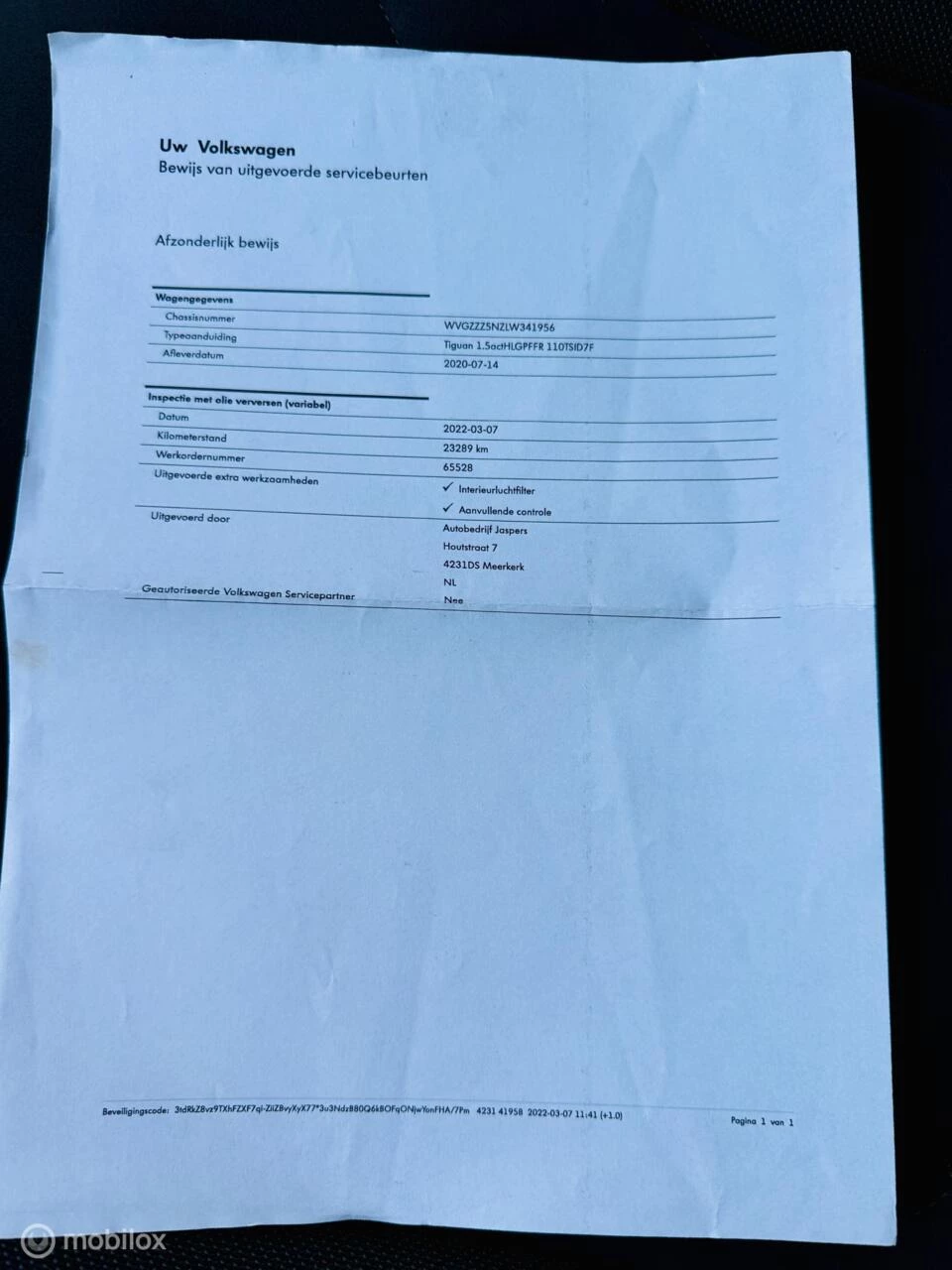 Hoofdafbeelding Volkswagen Tiguan