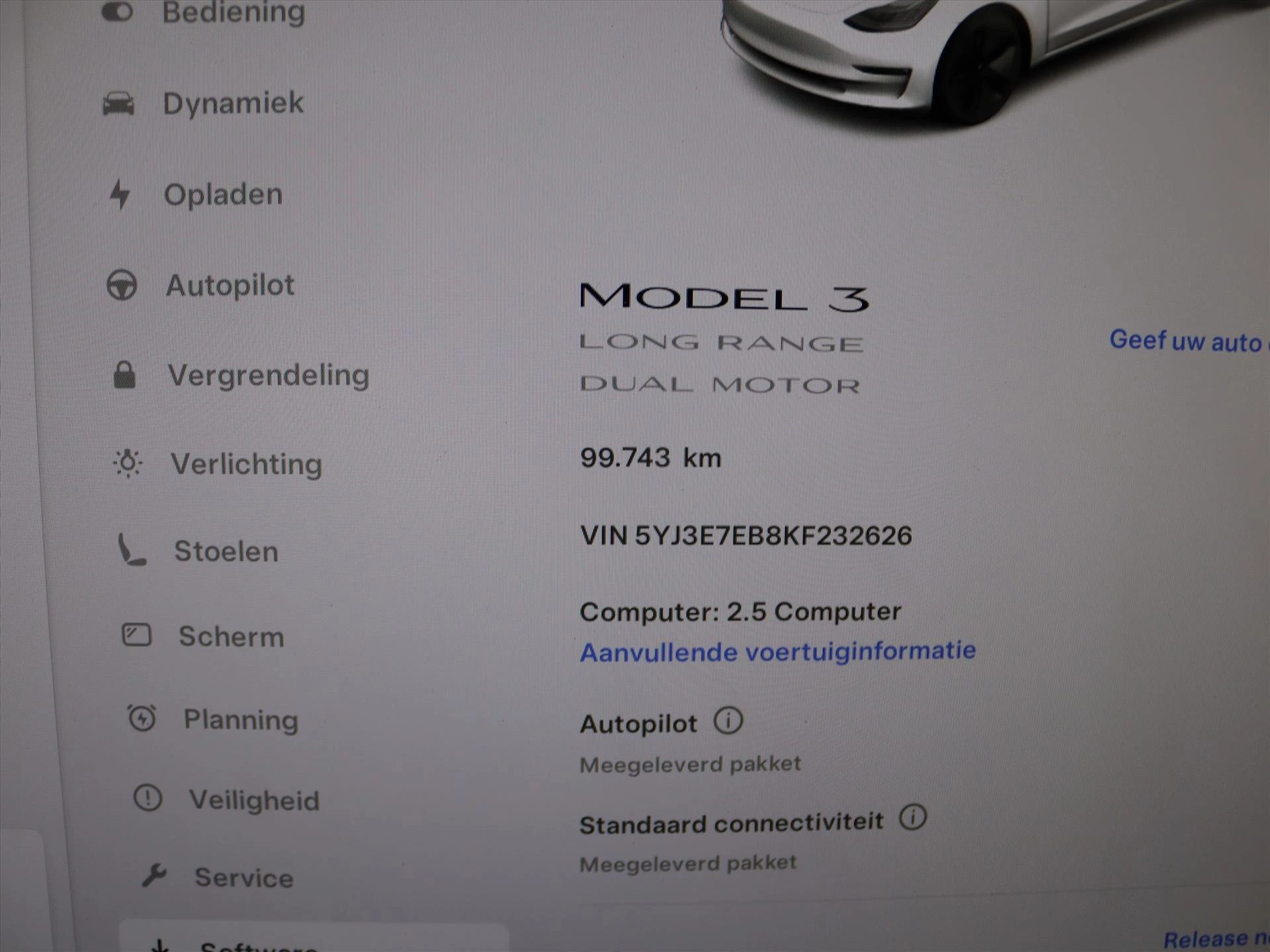 Hoofdafbeelding Tesla Model 3