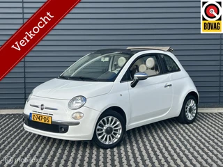 Fiat 500C 1.2 Lounge | 43dkm | Cabrio | Airco | DEAL € 6.895