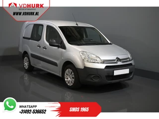 Citroën Berlingo 1.6 HDI 90 pk L2 EXPORT ONLY 3 Pers./ NL-auto/ Navi/ Airco/ Trekhaak
