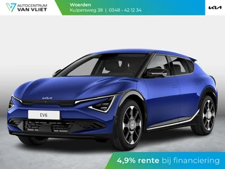 Hoofdafbeelding Kia EV6 Kia EV6 Light Edition 63 kWh l Yacht Blue l 428 km Actieradius