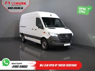 Mercedes-Benz Sprinter 317 Aut. L2H2 BPM VRIJ! LED/ 270 Gr.Deuren/ Gev.Stoel/ Stoelverw./ Navi/ Camera/ PDC/ Betimmerd/ Cruise