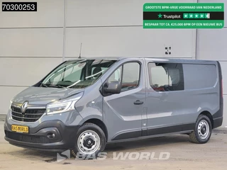 Renault Trafic 145pk Automaat Dubbel Cabine L2H1 Trekhaak Navi Airco Cruise Camera Parkeersensoren Euro6 DC Doka Mixto Airco Trekhaak Cruise control