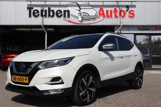 Nissan Qashqai 1.3 DIG-T Tekna + | NL Auto | Automaat | Luxe lederen bekleding | Panoramadak | Cruise | Clima