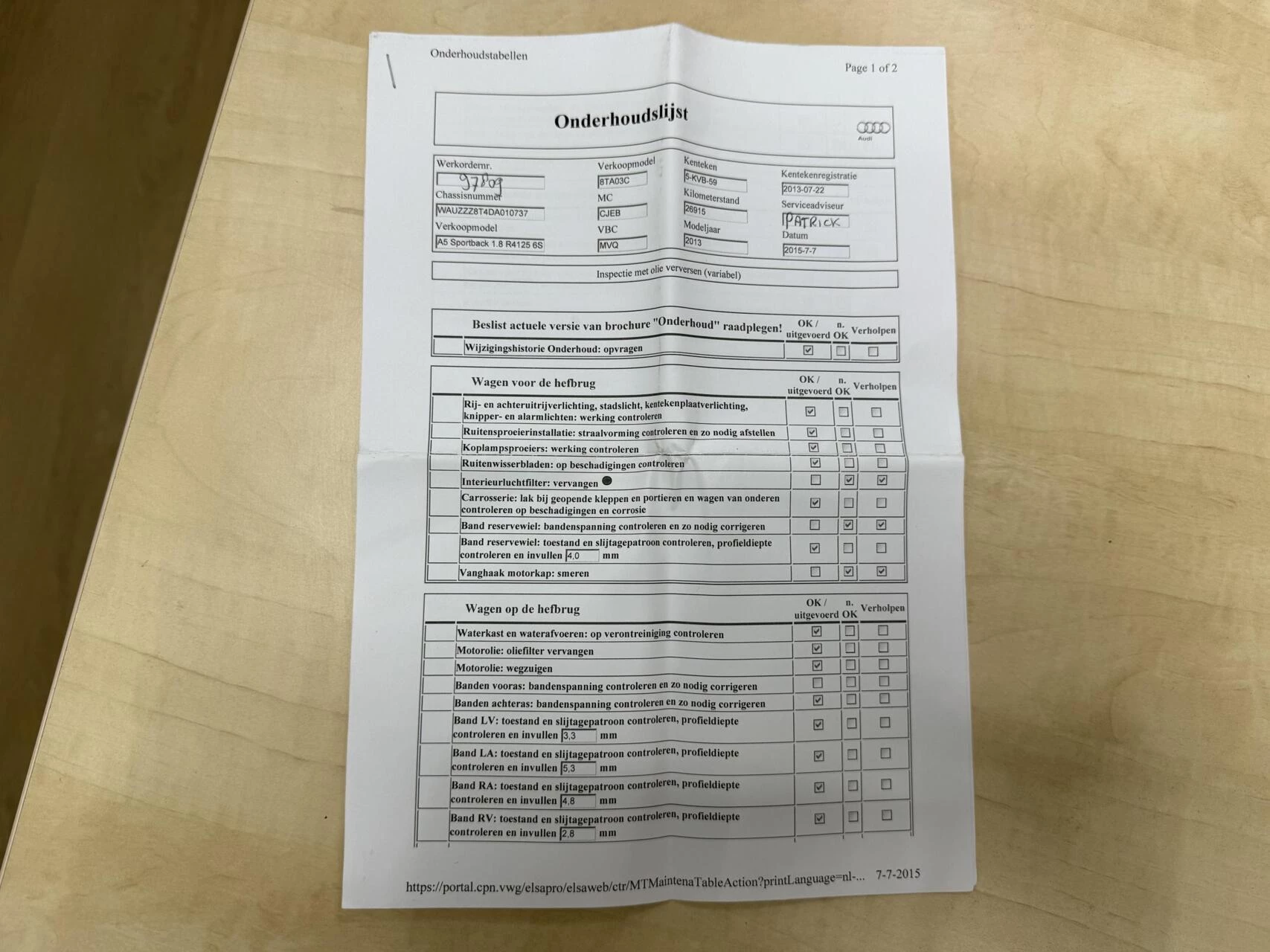 Hoofdafbeelding Audi A5