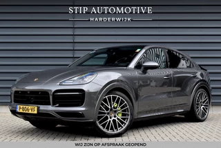 Porsche Cayenne Coupé (8-7 beschikbaar) 3.0 E-Hybrid 462pk Sport Design | Panoramadak | 22'' Velgen | ACC | Head-Up | Bose | Sportchrono | Leder Dashbord |