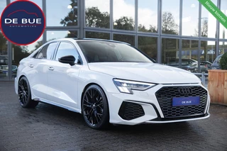 Audi A3 Limousine 30 TFSI S-Line Edition One|1ste Eig|RS|B&O|Matrix|Sfeerverlichting|Virtual|Stoelverwarming|Carbon|Dealer onderhouden