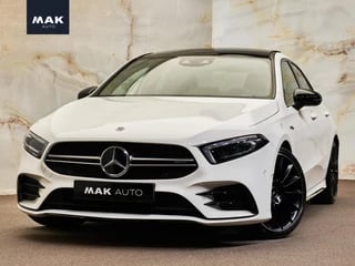 Mercedes-Benz A-klasse 35 AMG 4Matic Limousine, 19", perf.stoelen, pano, Burmester, camera, dealeroh, NP85k