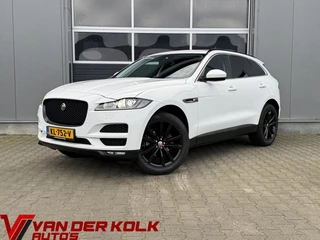 Hoofdafbeelding Jaguar F-PACE Jaguar F-Pace 2.0 Portfolio AWD Automaat | Panorama | Navigatie | Leder | Xenon | Camera | Trekhaak