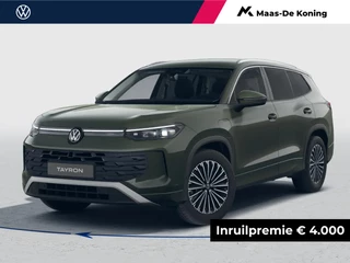 Volkswagen Tayron Life Edition 1.5 eHybrid 204 pk 6 versn. DSG · Comfort pakket · Trekhaak inklapbaar, met elektrische ontgrendeling, incl. aanhangermanoeuvreerhulp Trailer Assist ·