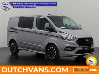 Hoofdafbeelding Ford Transit Custom Ford Transit Custom 2.0TDCi 170PK Automaat Dubbele Cabine Sport | 2xSchuifdeur | Multimedia | Camera | Trekhaak