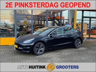 Tesla Model 3 Long Range AWD 75kWh - Pan dak - camera - autopilot - leer
