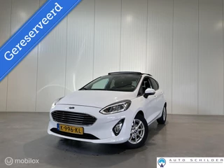 Ford Fiesta 1.0 EcoBoost Titanium, Airco|Panodak|Navi|Cruise|1e eig.|5-deurs|Org. NL|Unieke stand!|Cruise|Pdc.