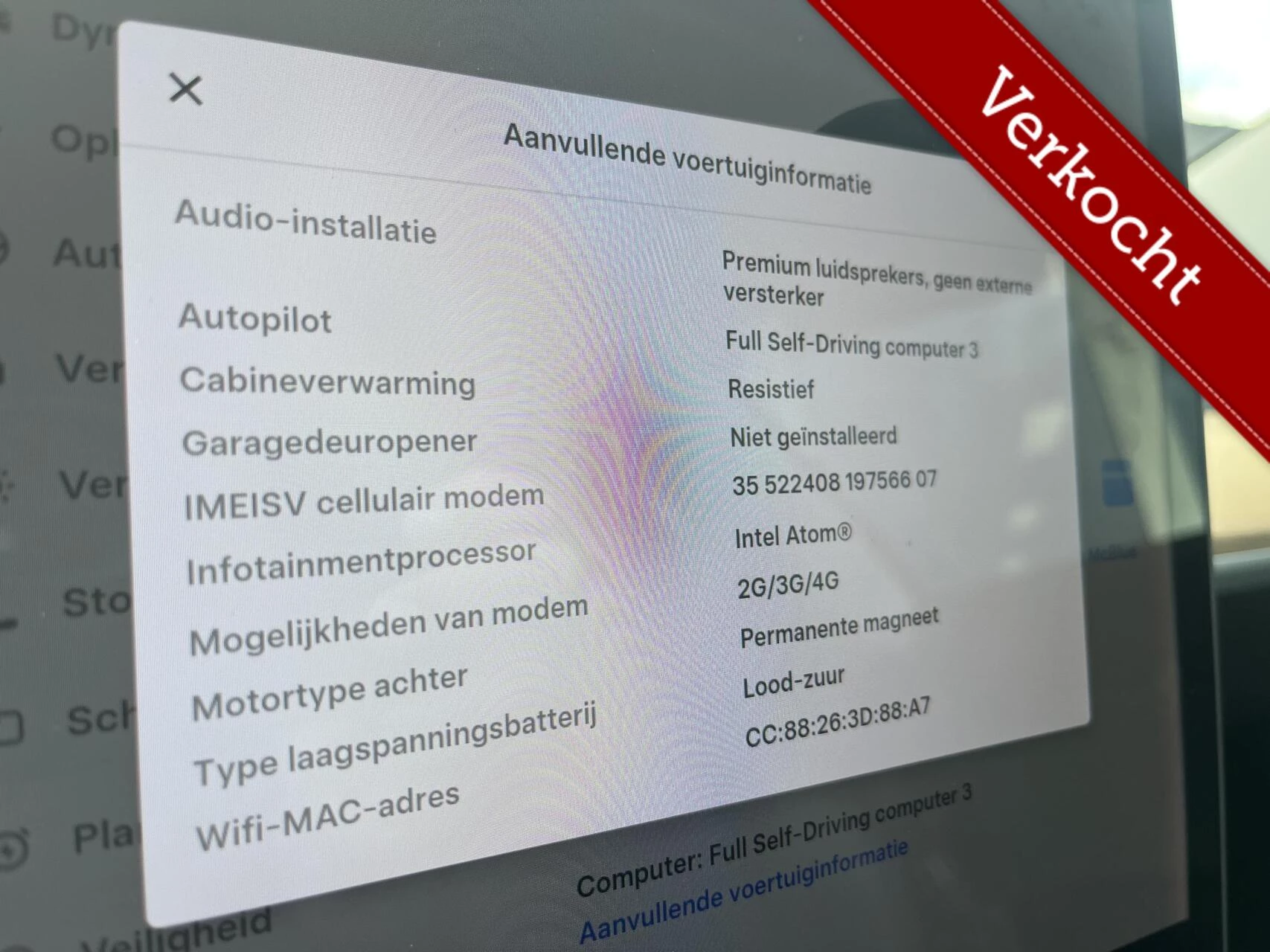 Hoofdafbeelding Tesla Model 3