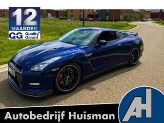Hoofdafbeelding Nissan GT-R Nissan GT-R 3.8 V6 Black Edition MY2012 3.8 V6 DCT6 Black Edition NAVIGATIE + BOSE SOUNDSYSTEEM + STOELVERWARMING + CRUISE + AFS BI-XENON + KEYLESS ENTRY&GO + SPECIAAL UITLAATSYSTEEM + CAMERA + 20" BBS LM-VELGEN!!
