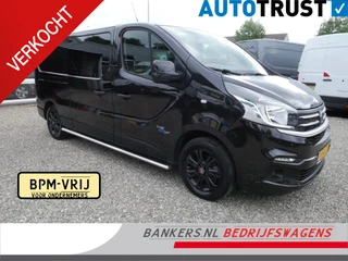 Fiat Talento 1.6 MJ EcoJet 145PK, L2H1, Dubbel cabine, Airco, 2 x Schuifdeur