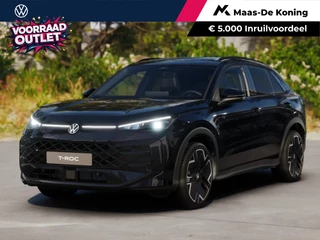 Volkswagen T-Roc R-Line First Edition 1.5 eTSI 150 PK 7 versn. DSG · Black style pakket · Panoramaschuif-kanteldak · Voorraad OUTLET · Prijs is inclusief inruilpremie ·