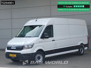 MAN TGE 3.180 COMING SOON! Automaat 180PK L4H3 Airco Camera Parkeersensoren 10,4inch-Display Euro6 L3H2 15m3 Airco Cruise control