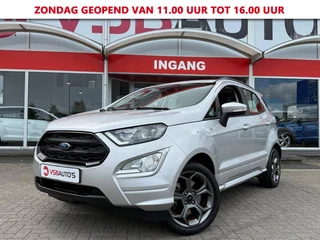 Ford EcoSport 1.0 ECOBOOST 125PK ST-LINE HALF-LEER NAVI TREKHAAK AIRCO LMV PDC