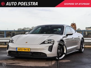 Hoofdafbeelding Porsche Taycan Porsche Taycan Performance 93 kWh Panoramadak SportDesign Sport Chrono Luchtvering PASM Warmtepomp PSCB PDLS+ Bose Sfeerverlichting Krijt 21"