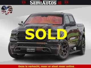 Dodge Ram Pick-Up HULK GT | TRX PACK | 5.7 V8 HEMI | BRONZE LINE | LUCHT VERING | VITUAL | ADAPTIVE CRUISE | PANORAMADAK | MEGA DIK | Comfortabele Dubbele Cabine met Royale 5 Zitplaatsen | DC |