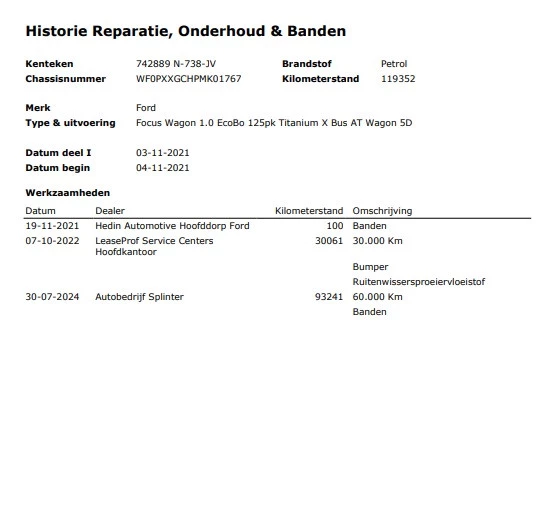Hoofdafbeelding Ford Focus