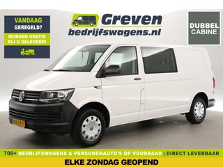 Volkswagen Transporter 2.0 TDI L2H1 | Dubbele Cabine | Airco | Cruise | Trekhaak
