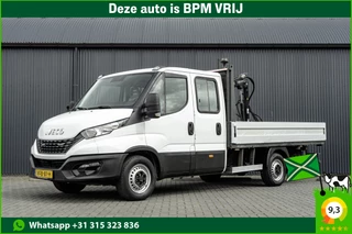 Iveco Daily 35S18D 375 | 3.0 180PK | Hiab 013 | 3.5T Trekgewicht | Automaat | Climate | Camera | Euro 6
