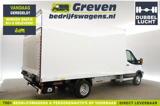 Ford Transit 350 2.0 TDCI Dubbellucht Bakwagen Laadklep Laadbak Airco 3 Persoons Elektrpakket
