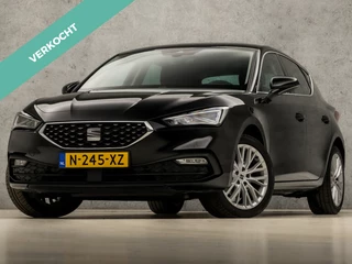 SEAT Leon 1.5 TSI Xcellence Sport 150Pk Automaat (VIRTUAL COCKPIT, APPLE CARPLAY, GROOT NAVI, STUUR/STOELVERWARMING, KEYLESS, ADAPTIVE CRUISE, SFEERVERLICHTING, GETINT GLAS, NIEUWSTAAT)
