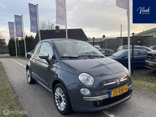 Fiat 500 C 1.2 Rock | AUTOMAAT | CABRIO | Leer