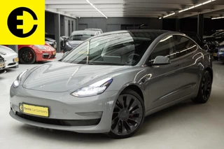 Hoofdafbeelding Tesla Model 3 Tesla Model 3 Performance AWD 75 kWh | 91,5 % SoH | Stoelverwarming | Incl.BTW