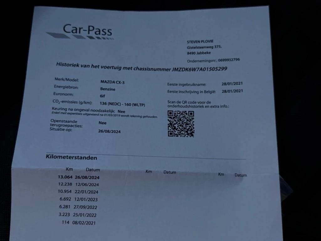 Hoofdafbeelding Mazda CX-3